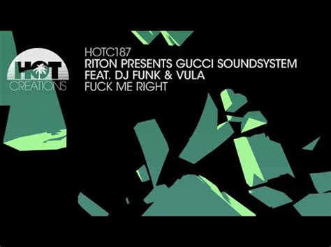 gucci funk|Riton presents Gucci Soundsystem .